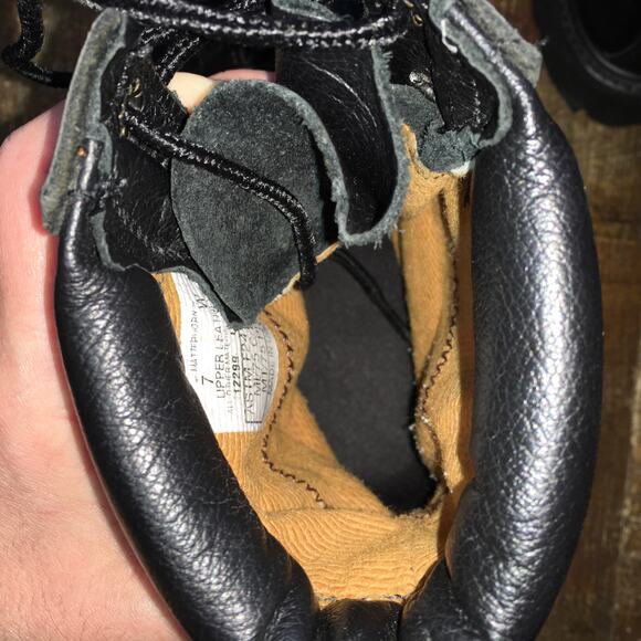 Matterhorn 8" WP Steel Toe Metaguard Prep Plant Work Boot Mens 7 W Combat Black - Picture 8 of 11